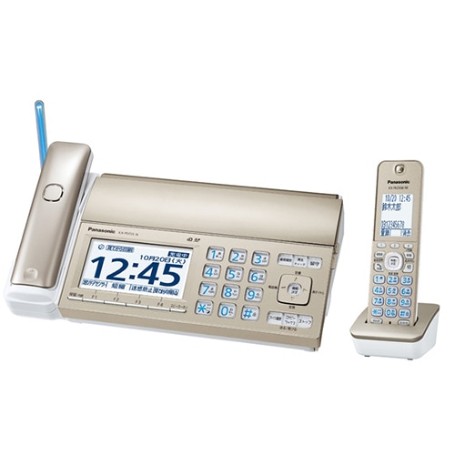 【新品】パナソニック Panasonic デジタルコードレスファクス KX-PD725DL-N シャンパンゴールド