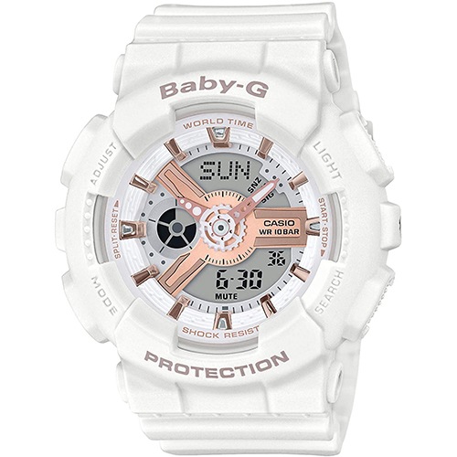 【新品】カシオ CASIO 腕時計 BA-110RG-7AJF ホワイト