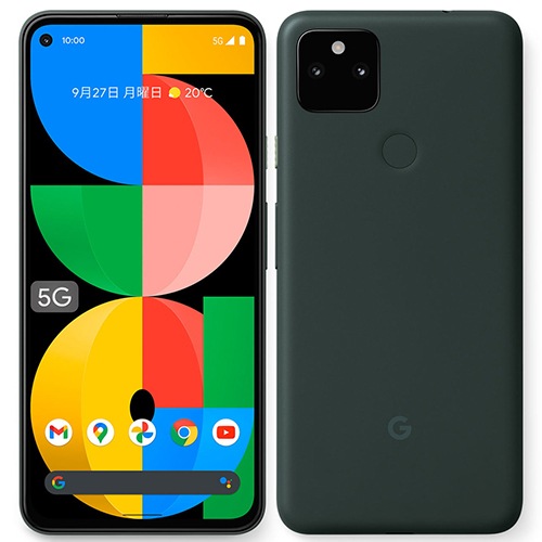 【ラッピング可】【即日発送】【国内版】【新品 開封済み未使用品】Google Pixel5a 5G 128GB キャリア版 Mostly Black SIMフリー