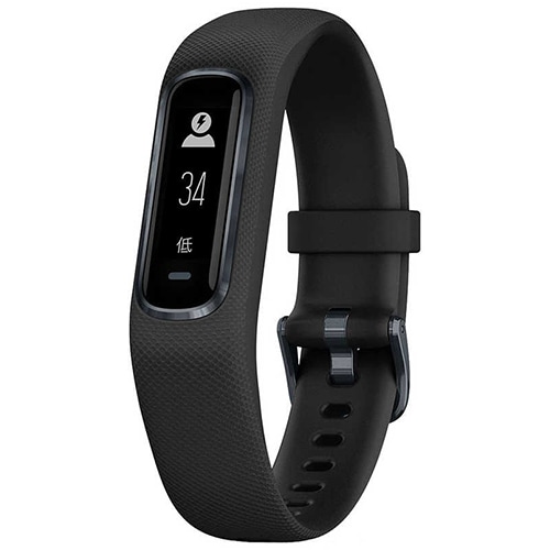 【ラッピング可】【即日発送】【新品】GARMIN ガーミン vivosmart4 010-01995-63 Black Slate Lサイズ