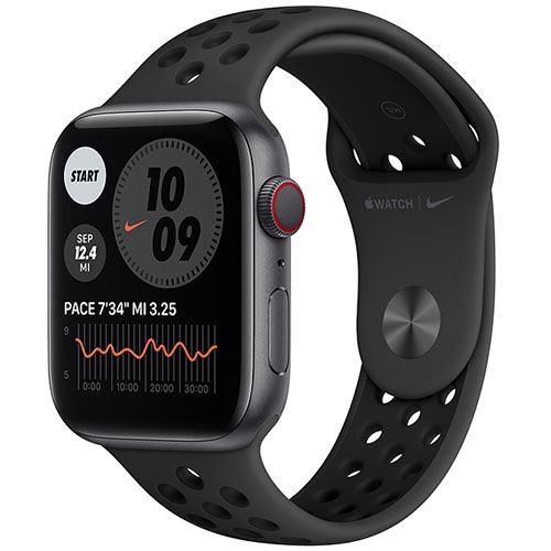 【ラッピング可】【即日発送】【国内版】【新品】Apple Watch Nike Series 6 GPS+Cellularモデル 44mm M09Y3J/A [アンスラサイト/ブラックNikeスポーツバンド]