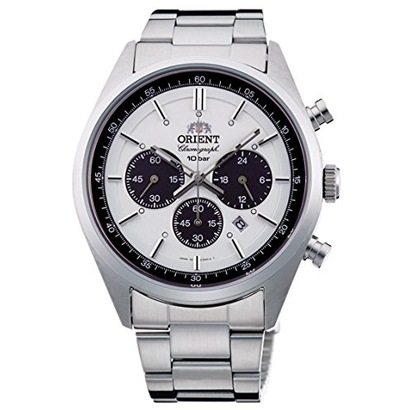 【即日発送】【新品 保証開始済み品】ORIENT 腕時計 NEO 70's SOLAR PANDA WV0041TX ミルキーホワイト