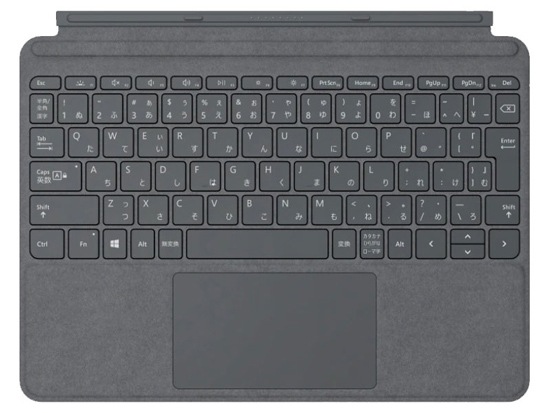 【新品】マイクロソフト Microsoft Surfaceタイプカバー プラチナ KCS-00144