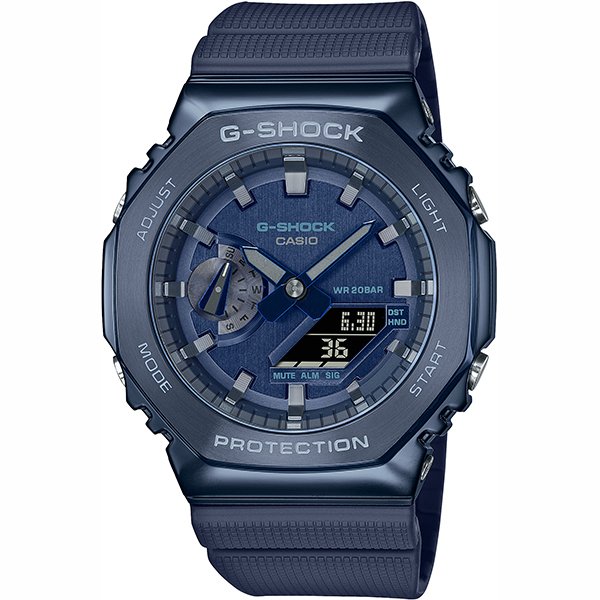 【新品】CASIO カシオ G-SHOCK GM-2100N-2AJF 腕時計 ブルー