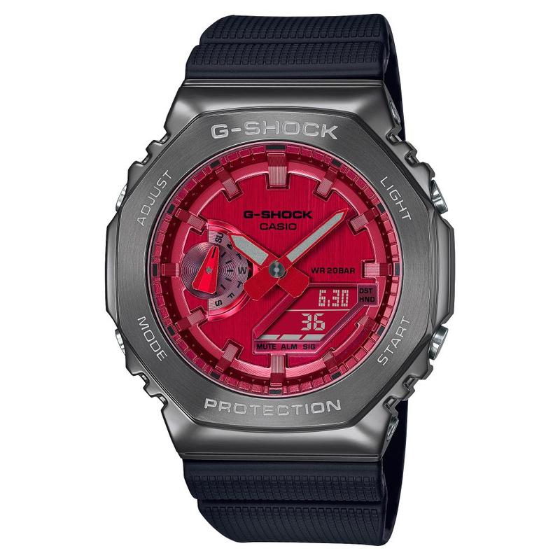 【新品】CASIO 腕時計 G-SHOCK Metal Covered GM-2100B-4AJF ブラック