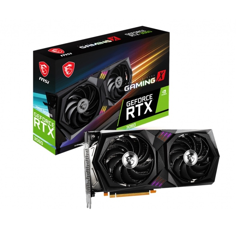 【新品】MSI GeForce RTX 3060 GAMING X 12G グラフィックスカード