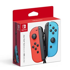 【ラッピング可】【即日発送】【新品 箱不良・シュリンク破れ品】任天堂 Nintendo Switch Joy-Con (L)/(R) HAC-A-JAEAA[ネオンレッド/ブルー]