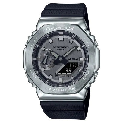 【即日発送】【新品 保証開始済み品】CASIO カシオ 腕時計 G-SHOCK Metal Covered GM-2100-1AJF ブラック