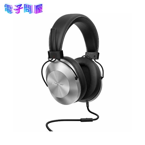 【新品】Pioneer Style ハイレゾ音源対応 ヘッドホン 密閉型 シルバー SE-MS5T-S