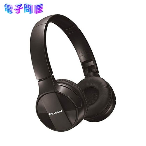 【新品】パイオニア Bluetoothヘッドホン 折りたたみ可 ブラック SE-MJ553BT-K