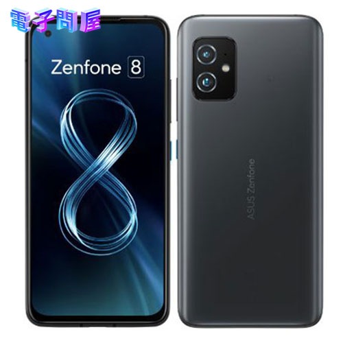 【ラッピング可】【即日発送】【国内版】【新品】ASUS Zenfone 8 ZS590KS(オブシディアンブラック) SIMフリー