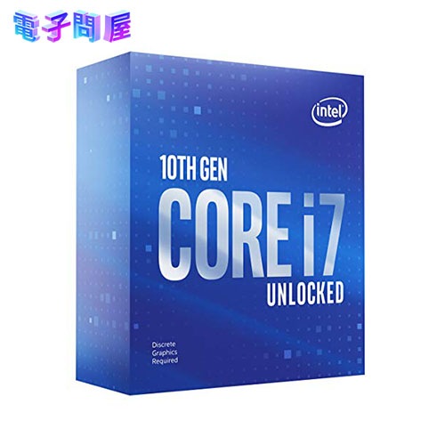 【新品】Intel インテル Core i7-10700KF BOX 3.8GHz 8C/ 16TH CPU