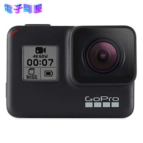 【即日発送】【新品 箱不良・シュリンク破れ品】GoPro ゴープロ HERO7 BLACK ブラック CHDHX-701-FW