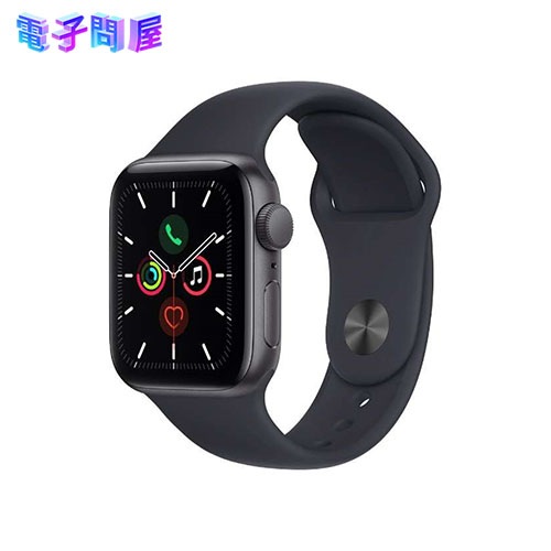 【ラッピング可】【即日発送】【国内版】【新品】アップル Apple Watch SE（GPS）40mm スペースグレイアルミニウムケースとミッドナイトスポーツバンド MKQ13J/A