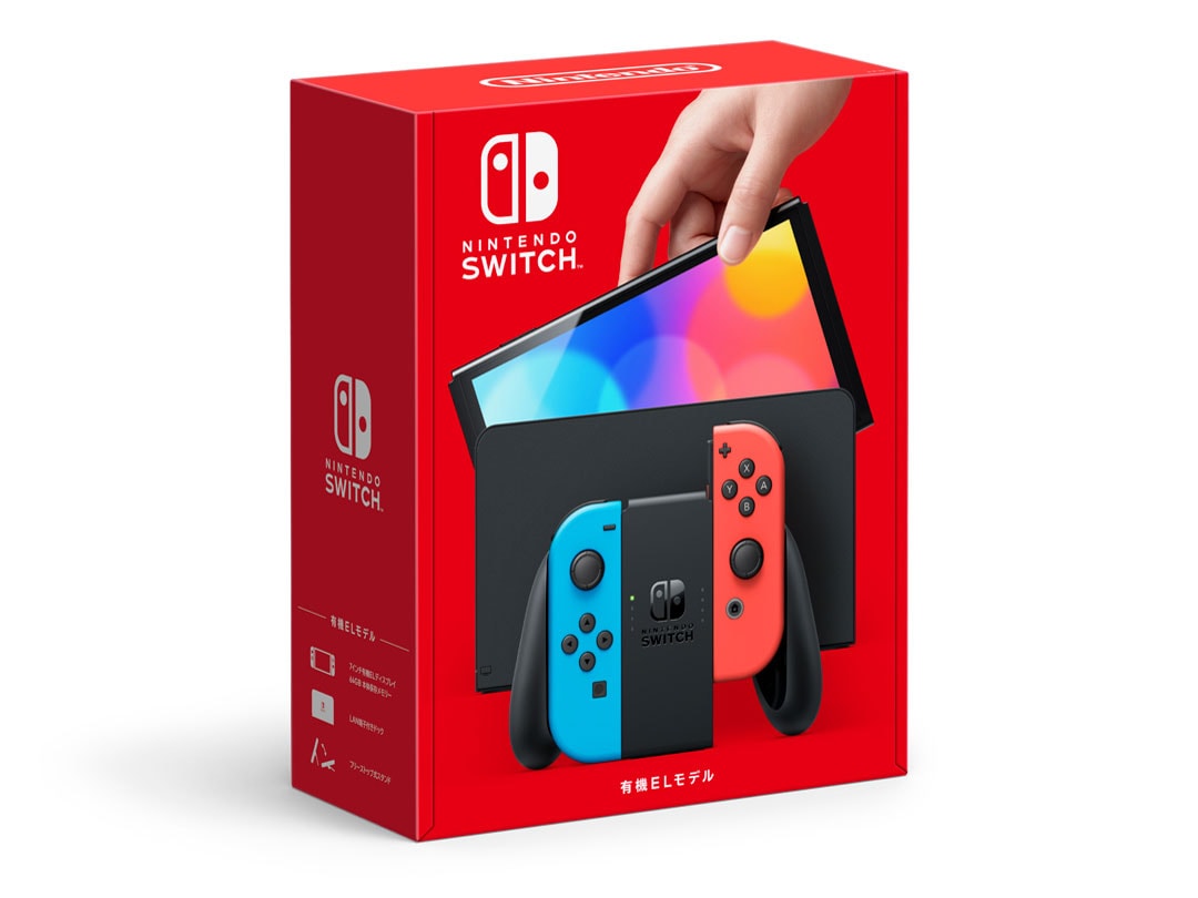 【ラッピング可】【即日発送】【新品】任天堂 Nintendo Switch (有機ELモデル) HEG-S-KABAA ネオンブルー・ネオンレッド