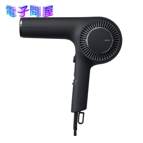 【即日発送】【新品 箱不良・シュリンク破れ品】TESCOM テスコム プロテクトイオン ヘアドライヤー NIB3001-K ブラック