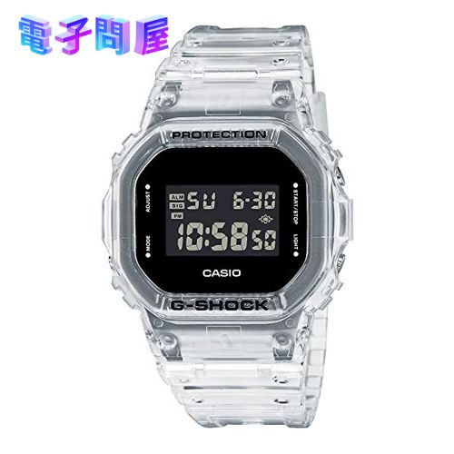 【新品】CASIO カシオ G-SHOCK スケルトンシリーズ DW-5600SKE-7JF