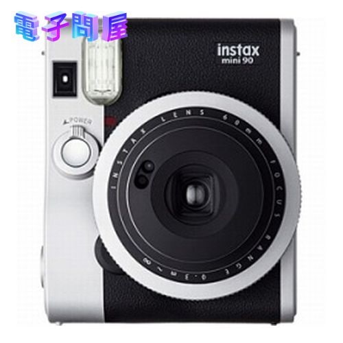 【ラッピング可】【新品】FUJIFILM 富士フイルム instax mini 90 インスタントカメラ ネオクラシック ブラック