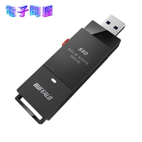 【新品】BUFFALO バッファロー 外付けSSD SSD-PUT1.0U3-BKC