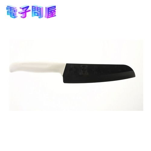 【新品】FOREVER 彫刻黒セラミック三徳包丁160mm(パンダ柄)NNCB-16PNDWH