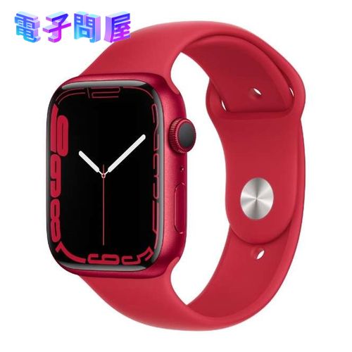 【ラッピング可】【即日発送】【国内版】【新品】Apple Watch Series 7（GPSモデル）- 45mm (PRODUCT)REDアルミニウムケースと(PRODUCT)REDスポーツバンド - レギュラー MKN93J/A