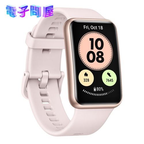 【ラッピング可】【即日発送】【国内版】【新品】Huawei ファーウェイ WATCH FIT TIA-B09 スマートウォッチ サクラピンク