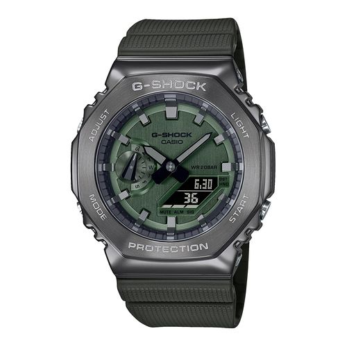【即日発送】【新品 保証開始済み品】CASIO カシオ 腕時計 G-SHOCK Metal Covered GM-2100B-3AJF グリーン