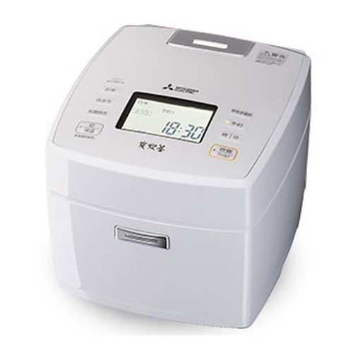 【即日発送】【新品 箱不良・シュリンク破れ品】三菱電機 MITSUBISHI 備長炭 炭炊釜 NJ-VXC10-W 月白