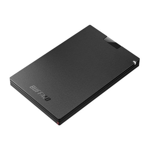 【新品】バッファロー BUFFALO 外付けSSD 250GB SSD-PGC250U3-BC ブラック