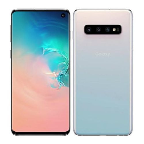 【ラッピング可】【即日発送】【新品 開封済み未使用品】Samsung Galaxy S10 SM-G973C プリズムホワイト SIMフリー