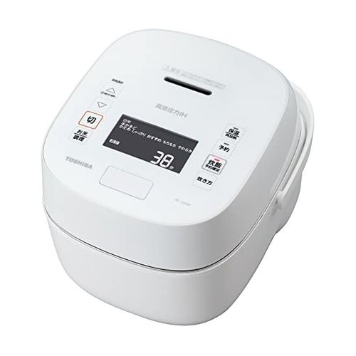 【即日発送】【新品 箱不良・シュリンク破れ品】東芝 TOSHIBA 真空圧力IH炊飯器 RC-10VXP W ホワイト
