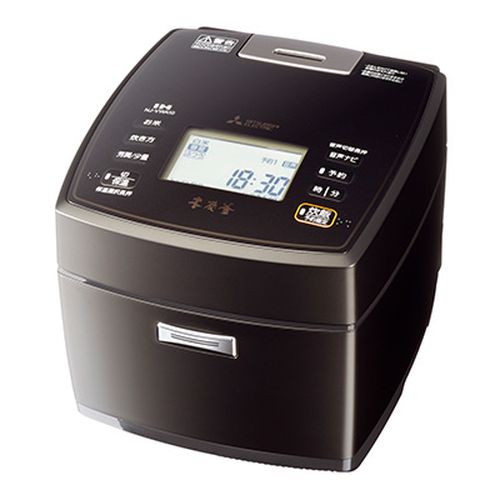 【即日発送】【新品 箱不良・シュリンク破れ品】三菱 MITSUBISHI 本炭釜 IH炊飯器 NJ-VWA10-B 黒真珠 5.5 合