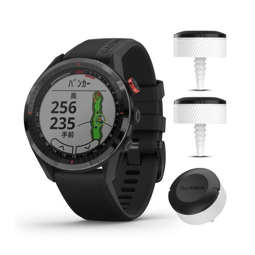 【即日発送】【新品 箱不良・シュリンク破れ品】GARMIN ガーミン ゴルフナビ Approach S62 Black CT10 3個セット 010-02200-22