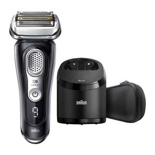 【即日発送】【新品 箱不良・シュリンク破れ品】ブラウン BRAUN メンズシェーバー シリーズ9 洗浄器付き 9360CC-V ブラック