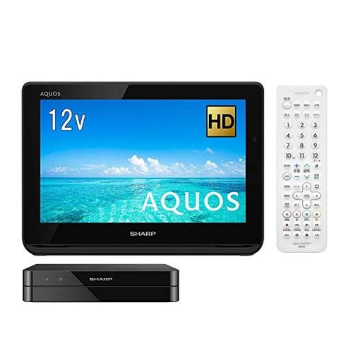 【即日発送】【新品 箱不良・シュリンク破れ品】シャープ SHARP AQUOS ポータブル液晶テレビ 12V型 2T-C12AF-B ブラック