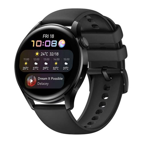 【ラッピング可】【即日発送】【国内版】【新品】HUAWEI ファーウェイ WATCH 3 スポーツモデル ブラック