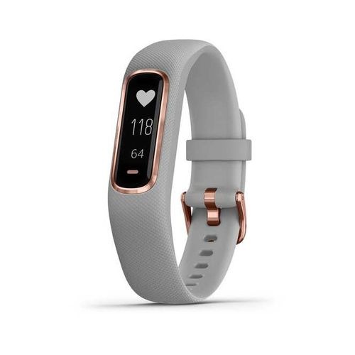 【ラッピング可】【即日発送】【新品】GARMIN ガーミン vivosmart 4 レギュラー 010-01995-62 グレーローズゴールド
