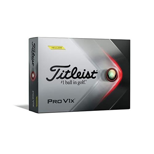 【即日発送】【新品 箱不良・シュリンク破れ品】Titleist タイトリスト PRO V1x イエロー ボール 2021年モデル ローナンバー 1ダース12個入