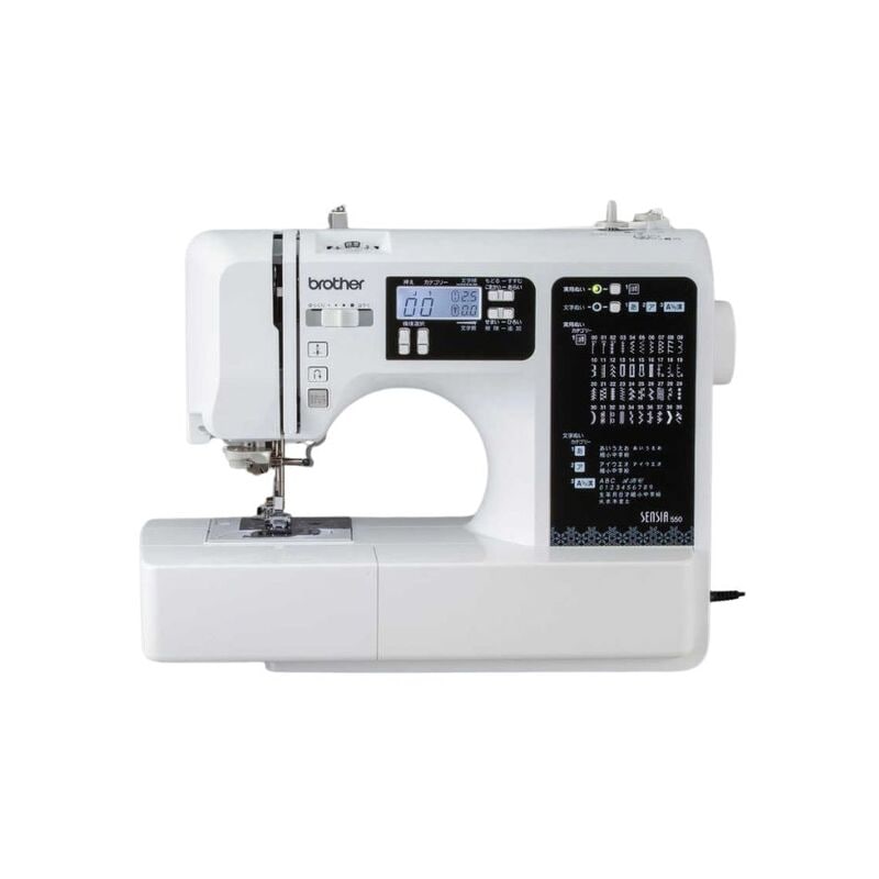 【即日発送】【新品 箱不良・シュリンク破れ品】brother ブラザー 文字縫い機能付きコンピュータミシン SENSIA550 CPE0007 ブラック