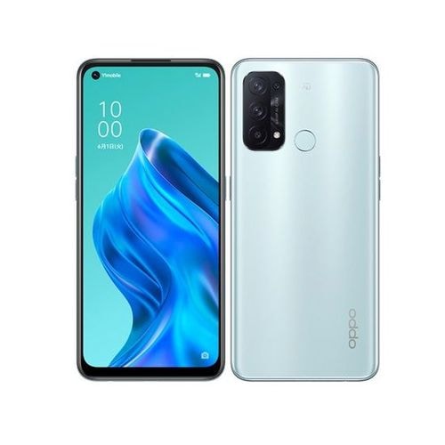 【ラッピング可】【即日発送】【国内版】【新品 箱不良・シュリンク破れ品】OPPO オッポ Reno5 A Y!mobile版 A1010P シングル アイスブルー 6GB/128GB SIM フリー