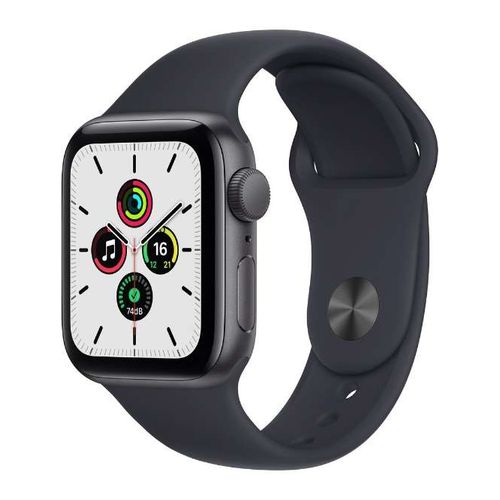 【ラッピング可】【即日発送】【国内版】【新品】Apple Watch SE（GPSモデル）40mmスペースグレイアルミニウムケースとミッドナイトスポーツバンド MKQ13J/A
