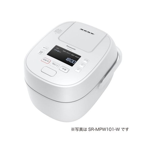【新品】パナソニック Panasonic 可変圧力IHジャー炊飯器 SR-MPW181-W ホワイト