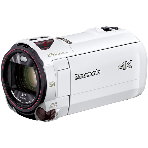 【新品】Panasonic パナソニック HC-VX992MS-W ピュアホワイト ビデオカメラ