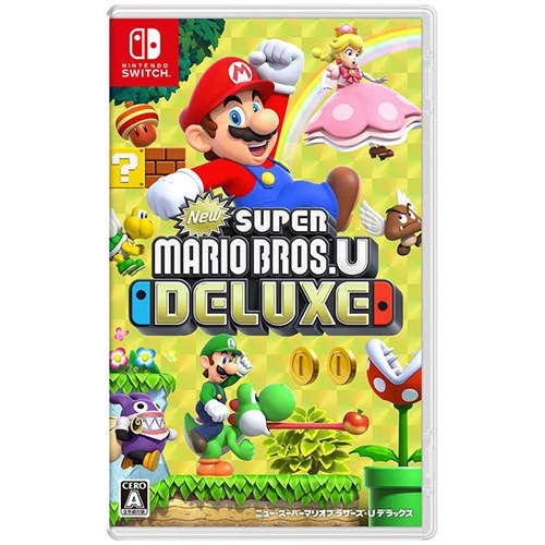 【ラッピング可】【メール便】【中古美品】任天堂 Nintendo Switch ゲームソフト New スーパーマリオブラザーズ U デラックス
