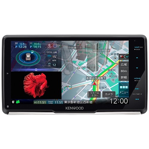 【新品】彩速ナビ 大画面9V型 MDV-M908HDF