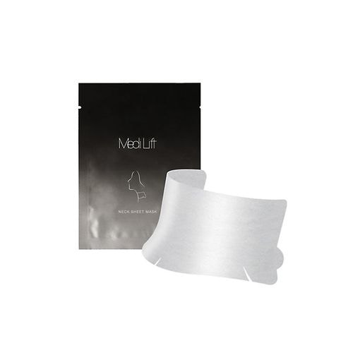 【新品】【メール便】1個までヤーマン メディリフト ネックシートマスク 5枚入 エイジングケア