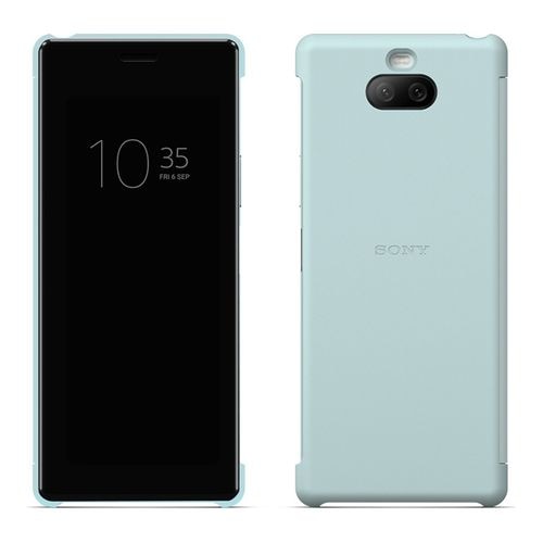 【ラッピング可】【即日発送】【国内版】【新品】Xperia 8用手帳型ケース ブルー RS9C080L