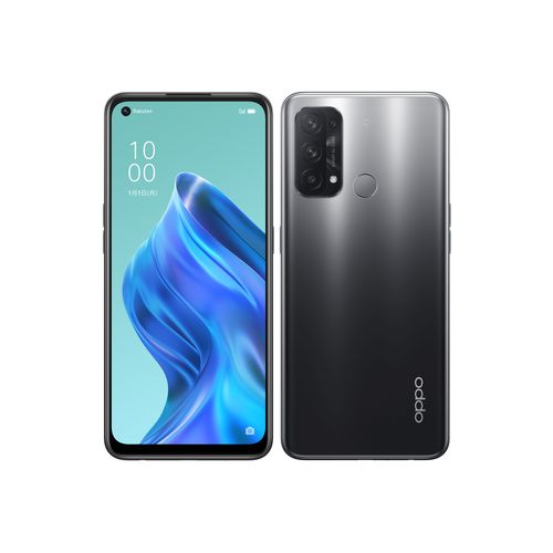 【ラッピング可】【即日発送】【国内版】【新品】OPPO オッポ スマホ Reno5 A 楽天版 シルバーブラック SIMフリー