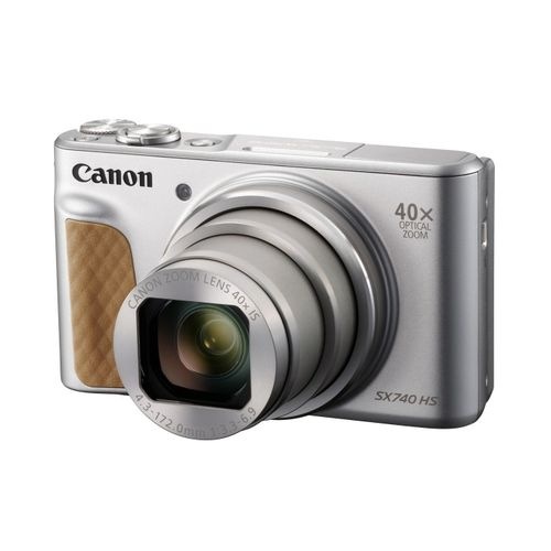 【ラッピング可】【新品 保証開始済み品】キヤノン PowerShot SX740 HS シルバー コンパクトデジタルカメラ