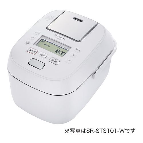 【即日発送】【新品 箱不良・シュリンク破れ品】Panasonic おどり炊き SR-STS181 ホワイト